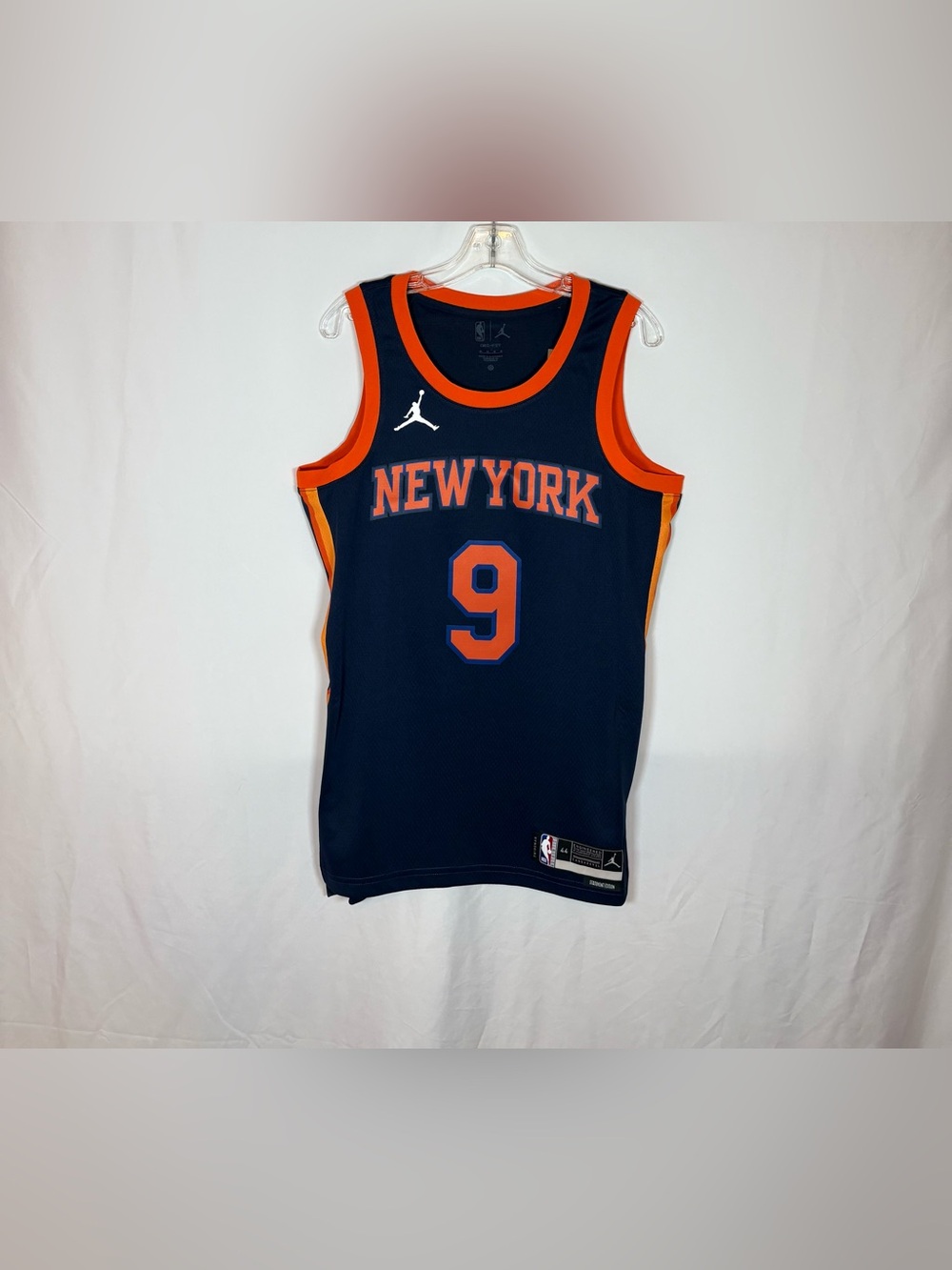 Nike New York Knicks #9 Barrett Swingman Statement Basketball Jersey 44 M